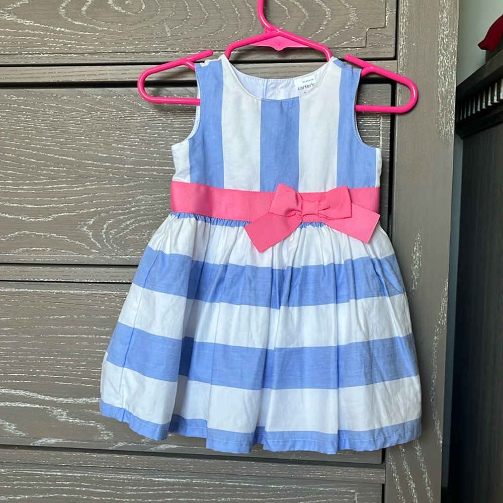 Carters Striped Spring Dress